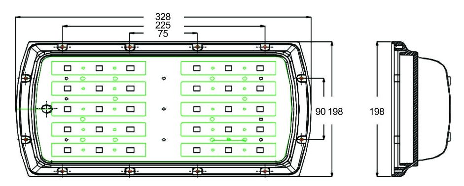 LED Tunnelleuchte